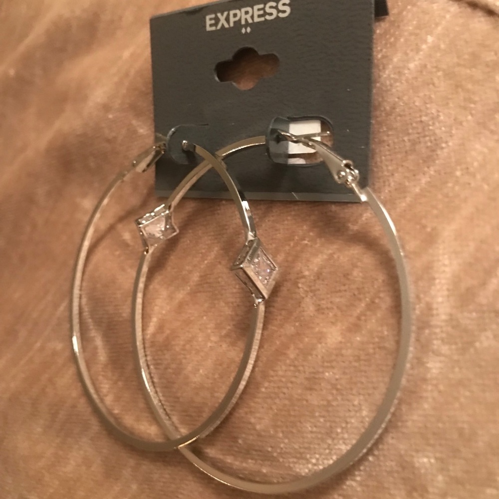 NWT Express hoop earrings